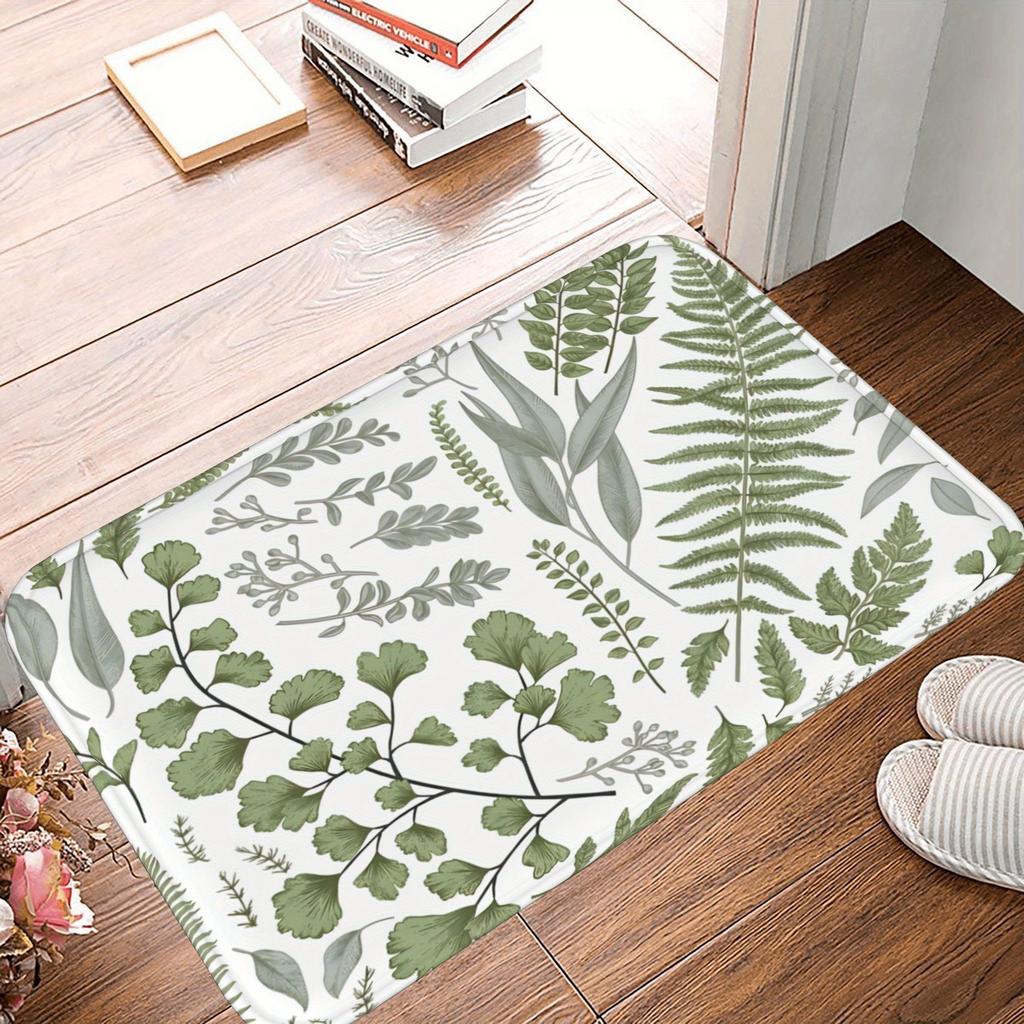 1PC Fantasy Forest Kitchen Rug Non-Slip Door Mat Pop Design Bathroom Rug Bath Mat Carpet for Home Sink Laundry Decoreeree