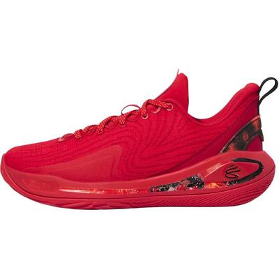 Curry 12 Abrasion Resistant Low Top Children's Basketball Shoes Red 6004934-600