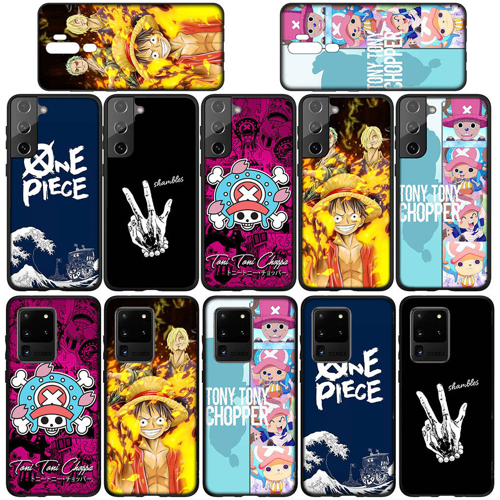 For Samsung Galaxy S25 S24 S23 iPhone 17 16 15 Xiaomi Redmi Note 14 13 12 11 Plus Pro Max Case Comics One Piece Luffy Tony Chopper OPPO Huawei Cover