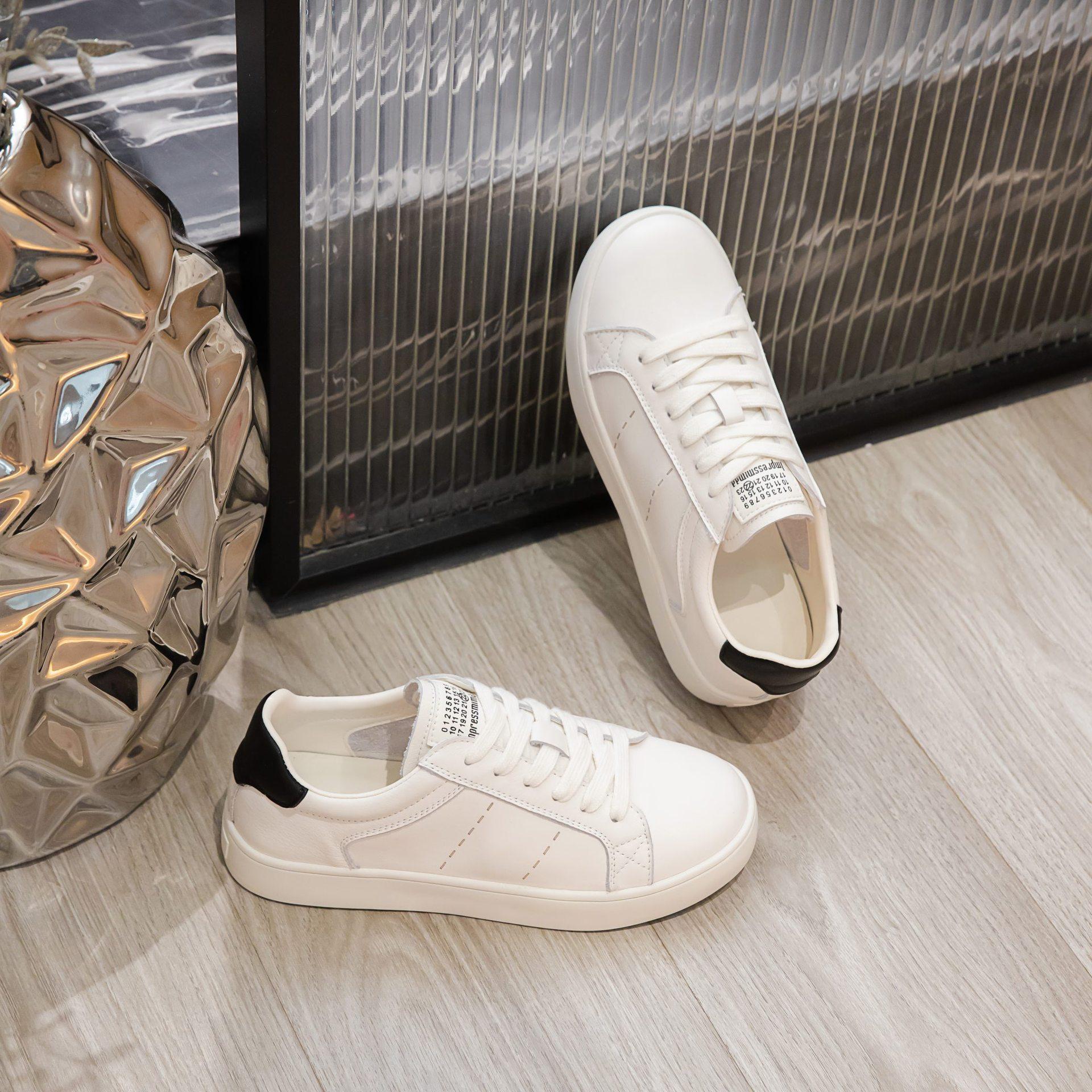 

Thick-soled heightening little white shoes women s versatile shoes with skirts women s 2025 new spring and autumn sports and leisure board shoes 40