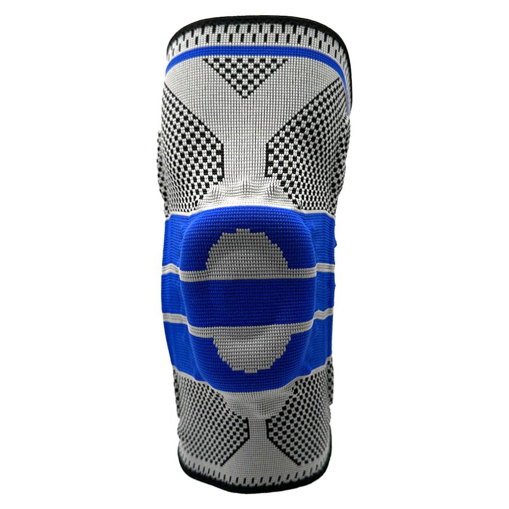 Cycling Silicone Shock Absorption Sports Knee Pads Spring Support Basketball Knee Pads Mountaineering Running Fitness Outdoor Sports Protective Gear