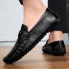 Men Casual Shoes Soft Genuine Leather Loafers Men'S Flats Comfy Luxury Shoes Male Driving Footwear Man Brand Handmade Sneakers