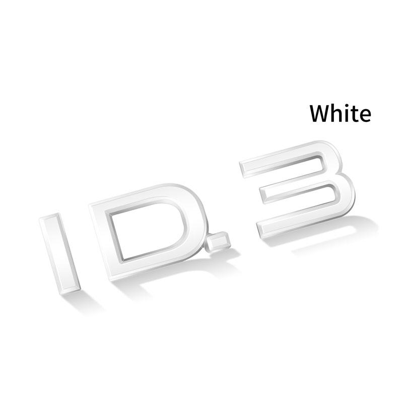 Für ID.3 ID.4 ID.5 ID.6 Schriftzug Emblem ID Serie GTX ID.4X Crozz ID.6X EV Auto Metallabzeichen Logo Karosserie Aufkleber Heckaufkleber