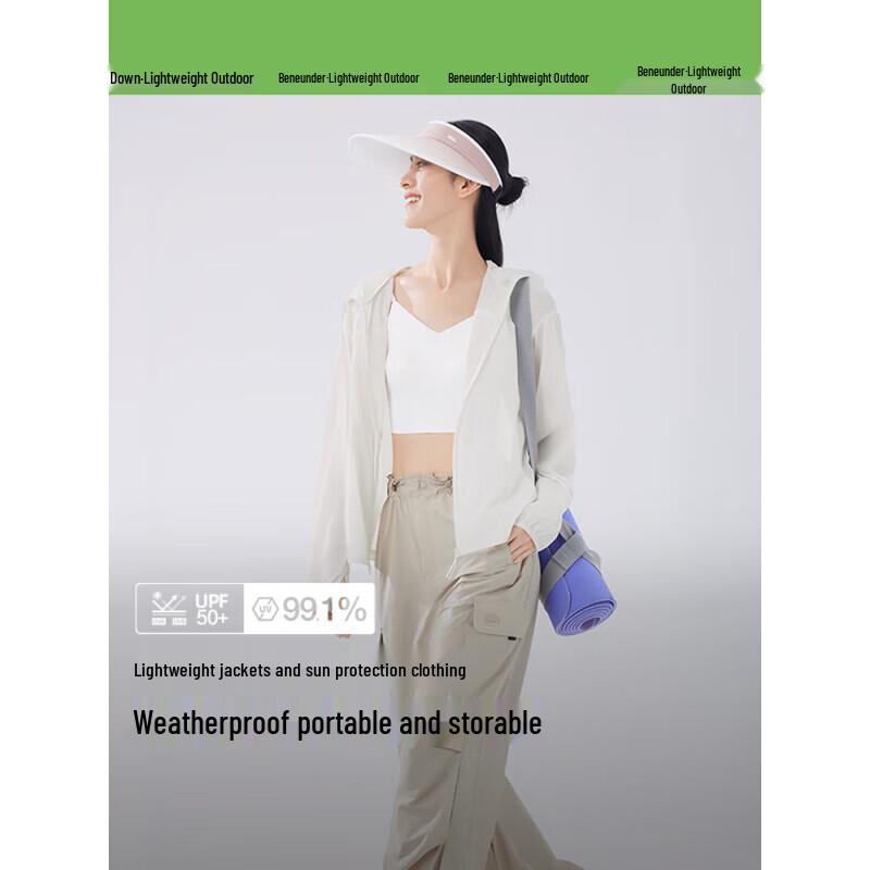 Beneunder Women s Lightweight UPF50+ Sun Protection Jacket L