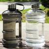 74.5oz Large Capacity Water Bottle With Handle Portable Outdoor Cups Leak Proof Ton Drum Training Sports Fitness Beverage Cup