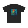 Unisex Adult T Shirt Mosaic Parrot Block Art Bird Lover Gift