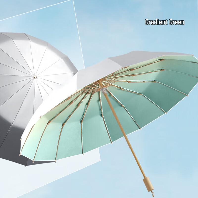 Tianxiu Beautiful 16-Rib Gradient UV Protection Umbrella