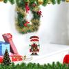 Artistic Festival Wooden Female Gnomes Statue Durable Holiday Decoration for Living Room Office Table
