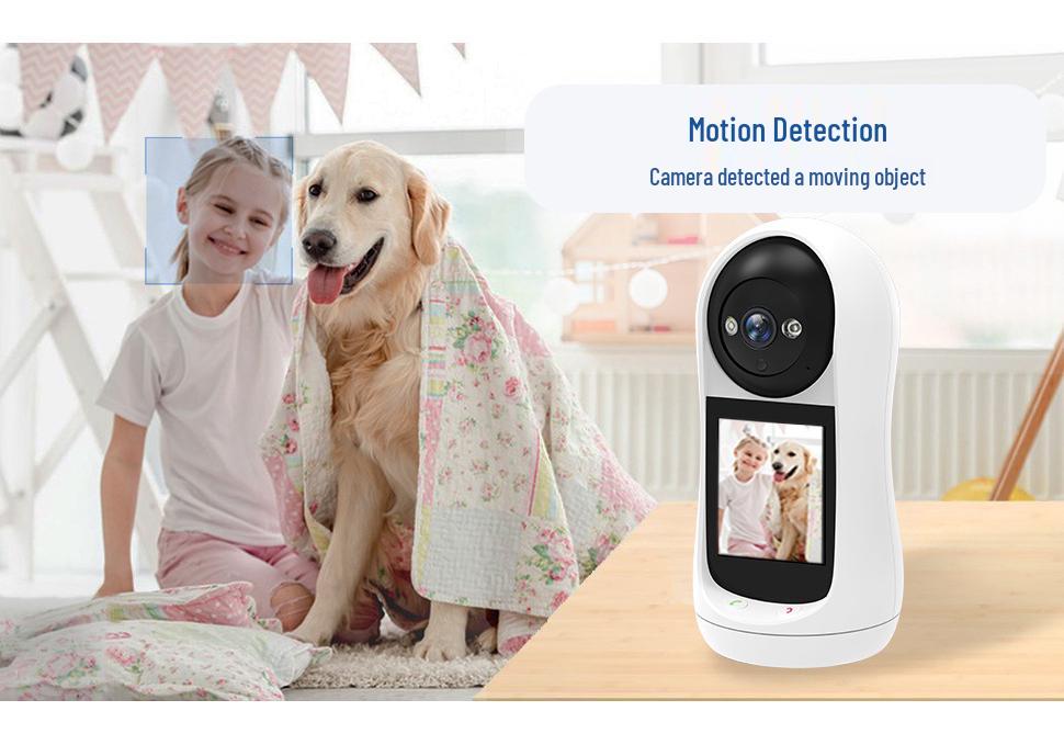 iCSee HD Wireless Two-Way Video Call Camera with Remote Network WiFi Monitoring