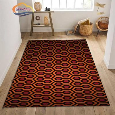 Geometric Modern Rug The Shining Background Carpet Overlook Hotel Area rug,Horror Gift Rug Living Room Bedroom Decorative Carpet