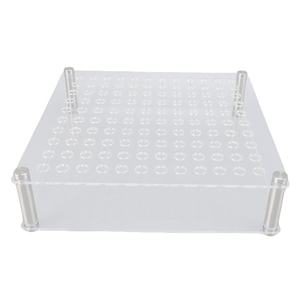 120 Otworów Akrylowy Stojak Ekspozycyjny na Długopisy Wielofunkcyjny Przezroczysty Organizer na Pędzle do Farb Stojak na Długopisy Ołówki Pędzle do Makijażu