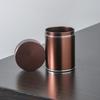 Simple Alloy Tea Caddy Metal Portable Travel Storage Jar Sealed Storage Bottle Coffee Food Container Grain Jar Kitchen Utensils