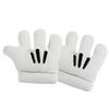 [SCGEHA] Mouse Gloves Minnie Mouse Glove Set, Costume Props, Includes 2 Black and 2 Orange Balloons