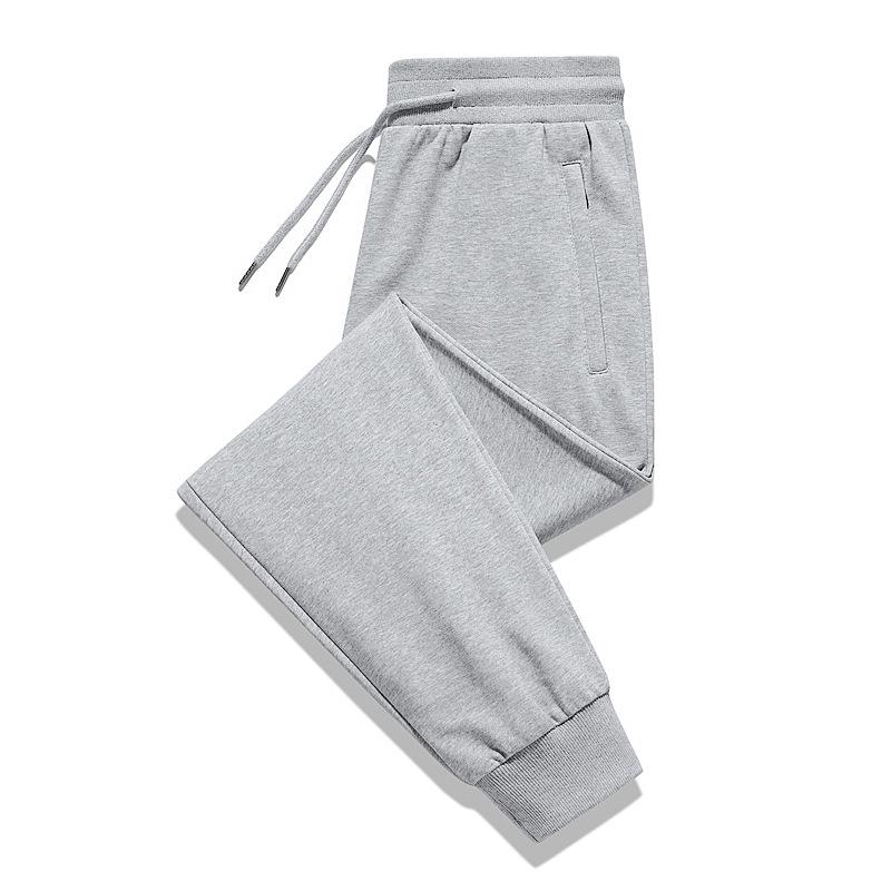 2025 Men's Super Soft Pure Cotton Casual Sweatpants - Youth & Plus Size, Perfect for Spring/Autumn