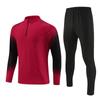 Men's Football Tracksuit 23-25 Training Soccer Survetement Kits Customized Name Number Logo Spring Winter Warm-up Sportwears