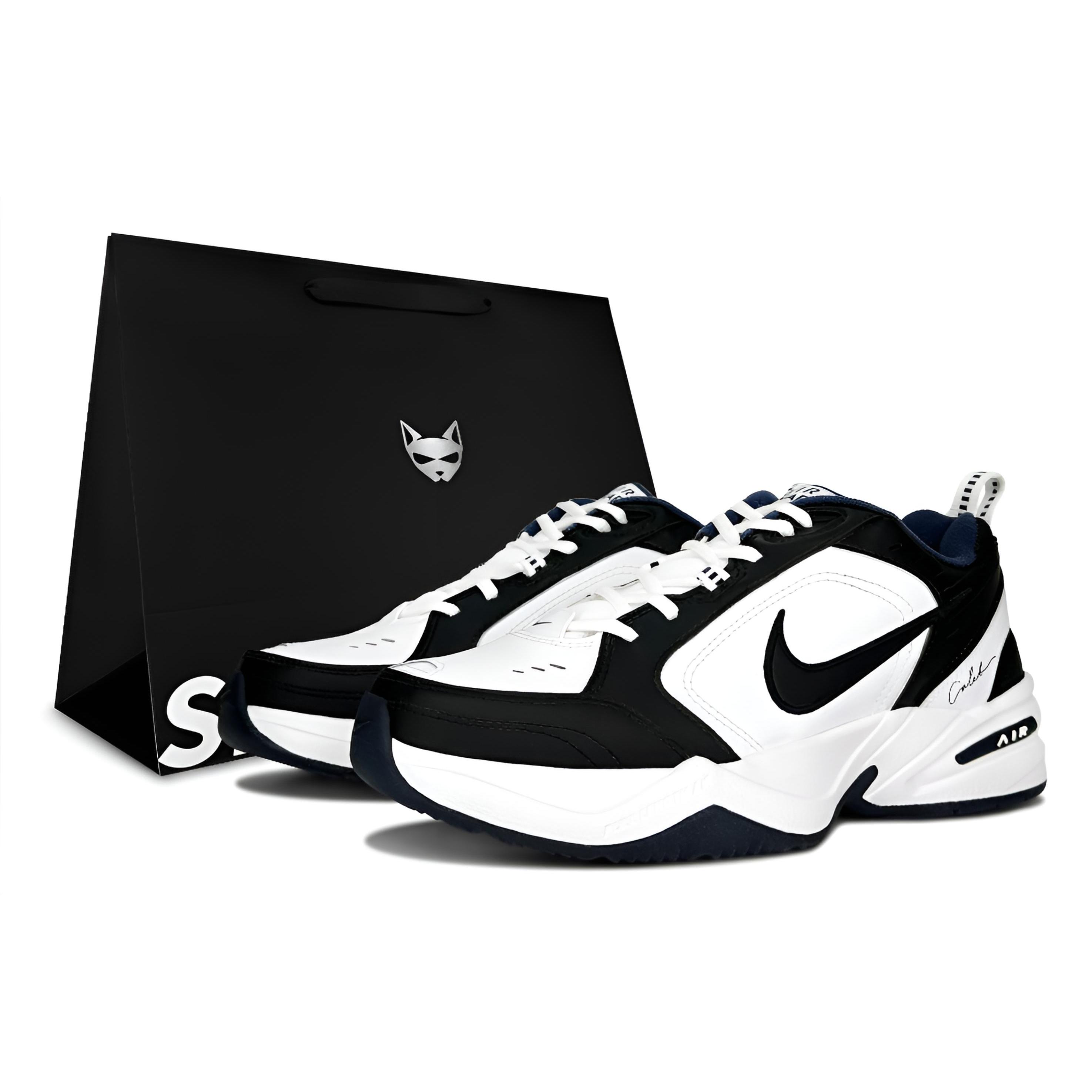 Nike Air Monarch 4 White Navy