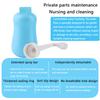 Portable Non Electric Bidet | Leak Free Handheld Travel Bidet Peri Bottle Angled Nozzle Sprayer 360ml Capacity | Toilet Use