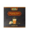 Golden Tips Gember Masala Thee, Indiase Masala Chai Sterke CTC Thee, Kaneel, Kardemom, Kruidnagel & Gemberpoeder, Aromatische & Pittige Melange, Perfect Warm of IJskoud (