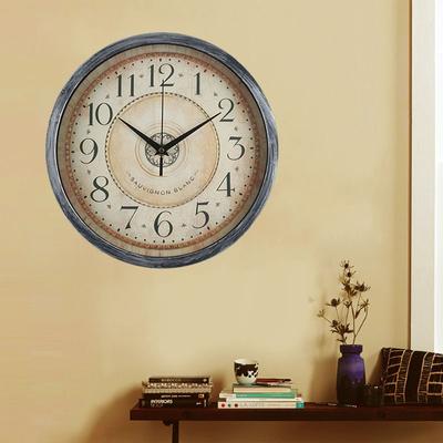 Living Room Wall Clock Retro Nostalgic Large Industrial Style Creative Restaurant Decoration Cafe Wall Clock