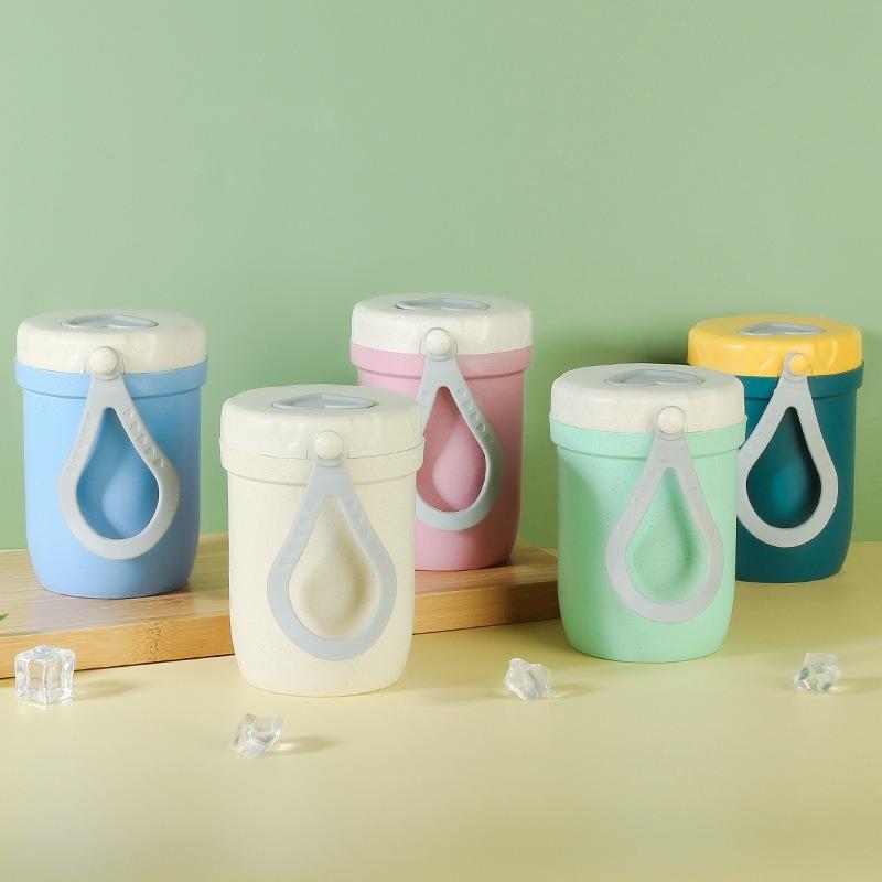 Wheat Straw, Student Party, Office Worker, Breakfast Cup, Coffee Cup, Portable Cup, Personalized Water Cup