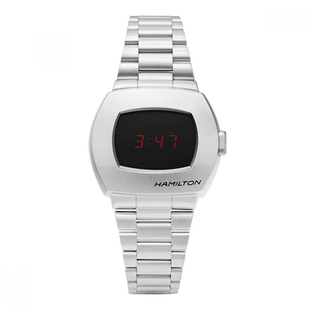 

Цифровий чоловічий металевий годинник Hamilton H52414130 American Classic Psr H52414130