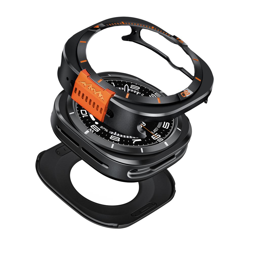 Custodia Protettiva in Metallo 2026 per Samsung Galaxy Watch Ultra 7 47mm Cover ULTRA 2025 Watch8 44mm Protezione Schermo Accessori 7