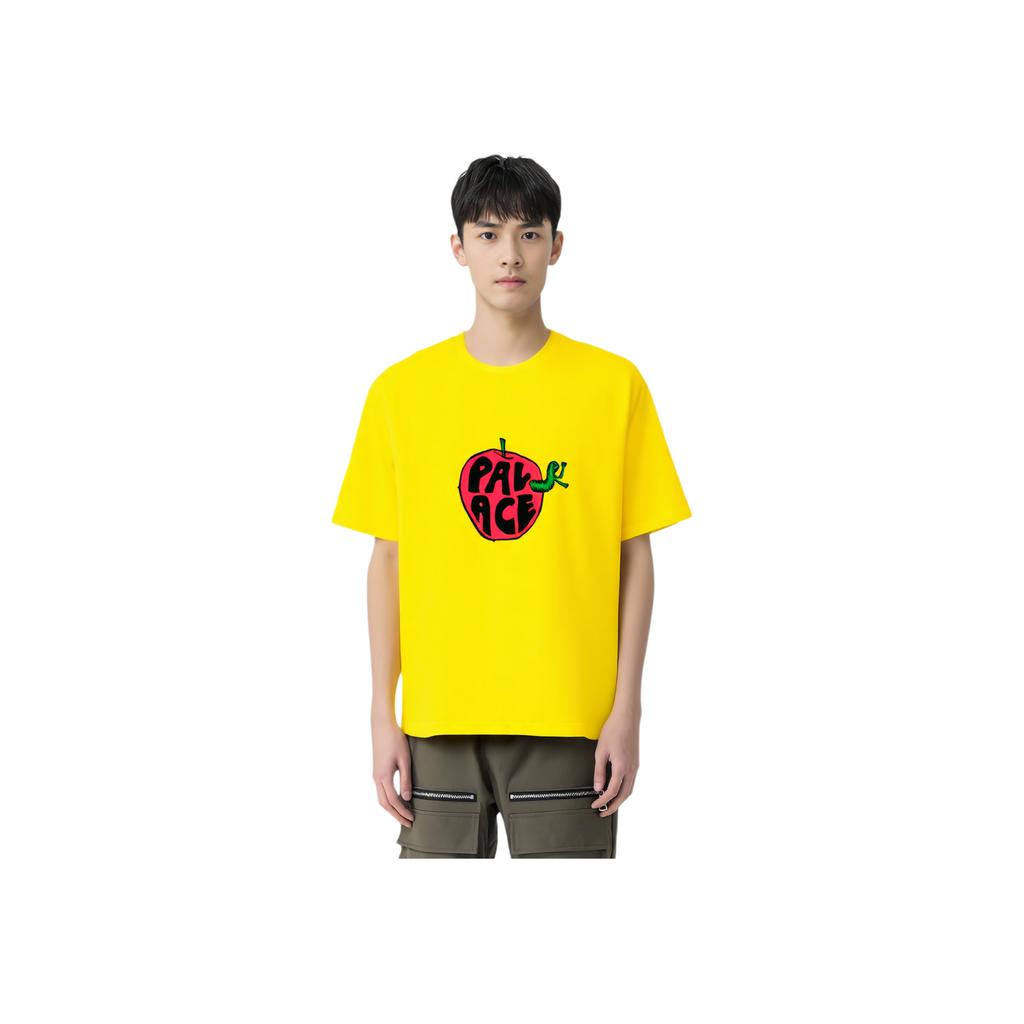 Palace Bad Apple T-Shirt Big Yellow Unisex Tops P28TS217