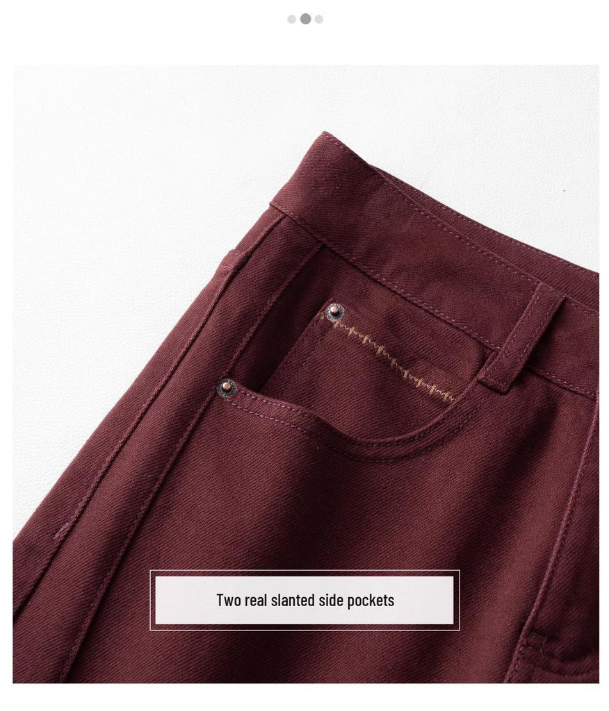 Damen Drapey Weiße Lässige Baumwollhosen: 2025 Herbst Hochtailliert, Locker, Schlankmachend, Gerades Bein, Weites Bein Lange Hose