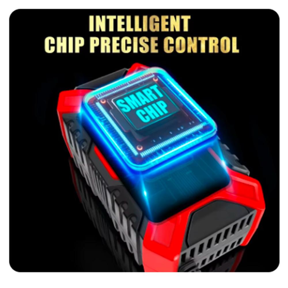 Car Battery Charger (12V), Automotive Trickle Charger for Lead Acid Batteries, Smart LCD Display  for Car, Motorcycle, Lawn Mower, RV