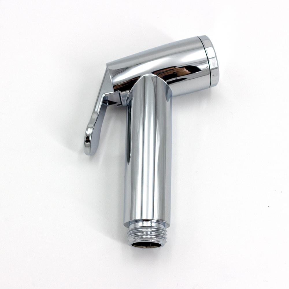 Chrome ABS Handheld Bidet Shower Head Modern Design Health Faucet Shattaf for Travel Muslims