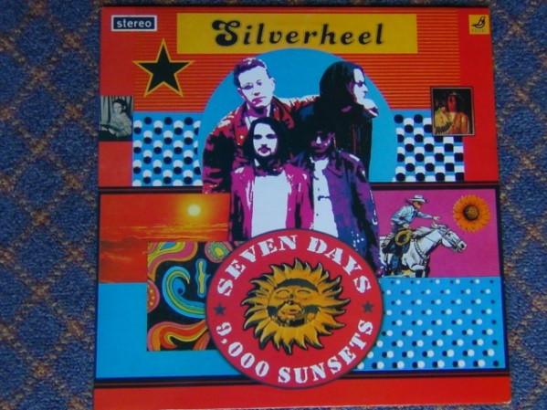 

LP Record SILVERHEEL - Seven Days 9,000 Sunsets FOCUSLP9 Focus 1995 UK Rock Used
