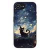 Anime Black Meow Kitten Cat Phone Case for Motorola Moto Edge 50 30 Fusion 40 NEO Ultra Pro G22 G23 G20 G35 G84 G13 G53 Cover
