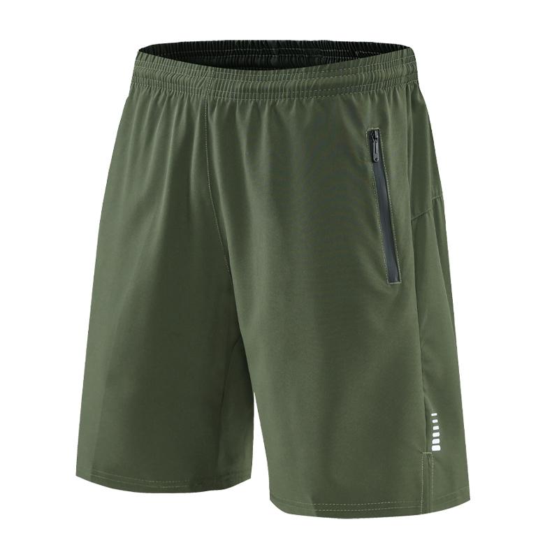 Men Running Shorts Quick Dry Fitness Sport Knee Length Shorts Casual Gym Shorts Loose Male Training Shorts