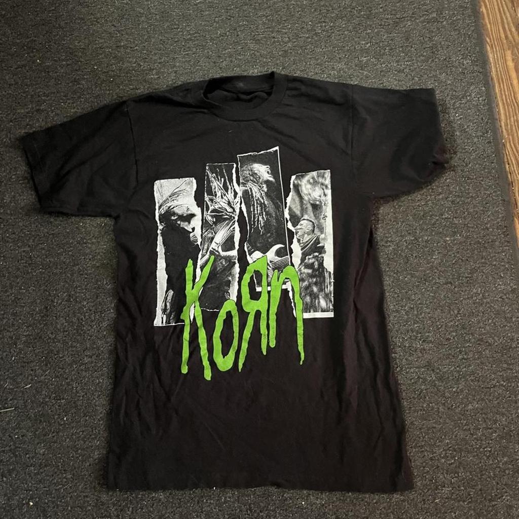 Korn Follow The Leader Cotton Printed TShirt DoubleSided Metal Band Tee Unisexs And Unisexs Oversize Couple Tee Tops