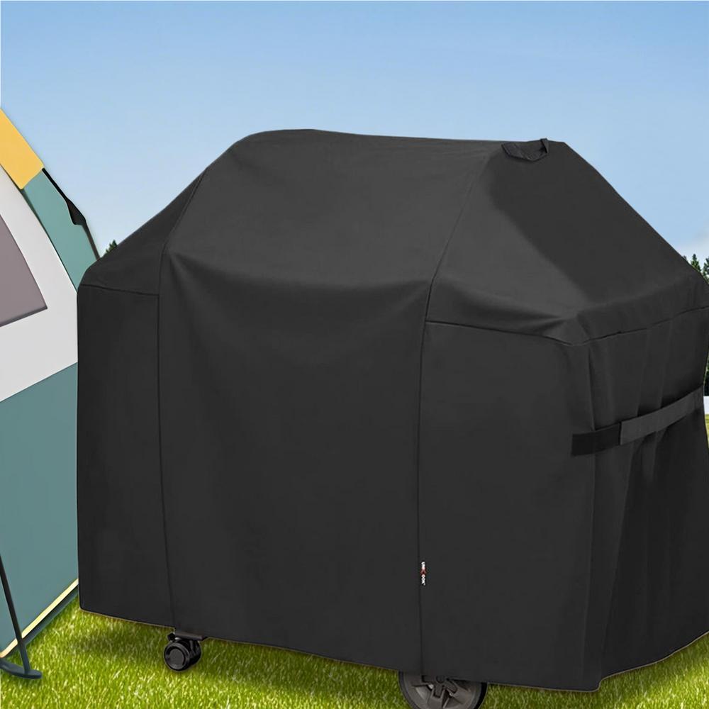 Grill Cover Anti-UV Barbecue Dust Cover Heavy Duty Waterproof 420D Oxford Shield For Backyard Patio Camping Grilling Picnic