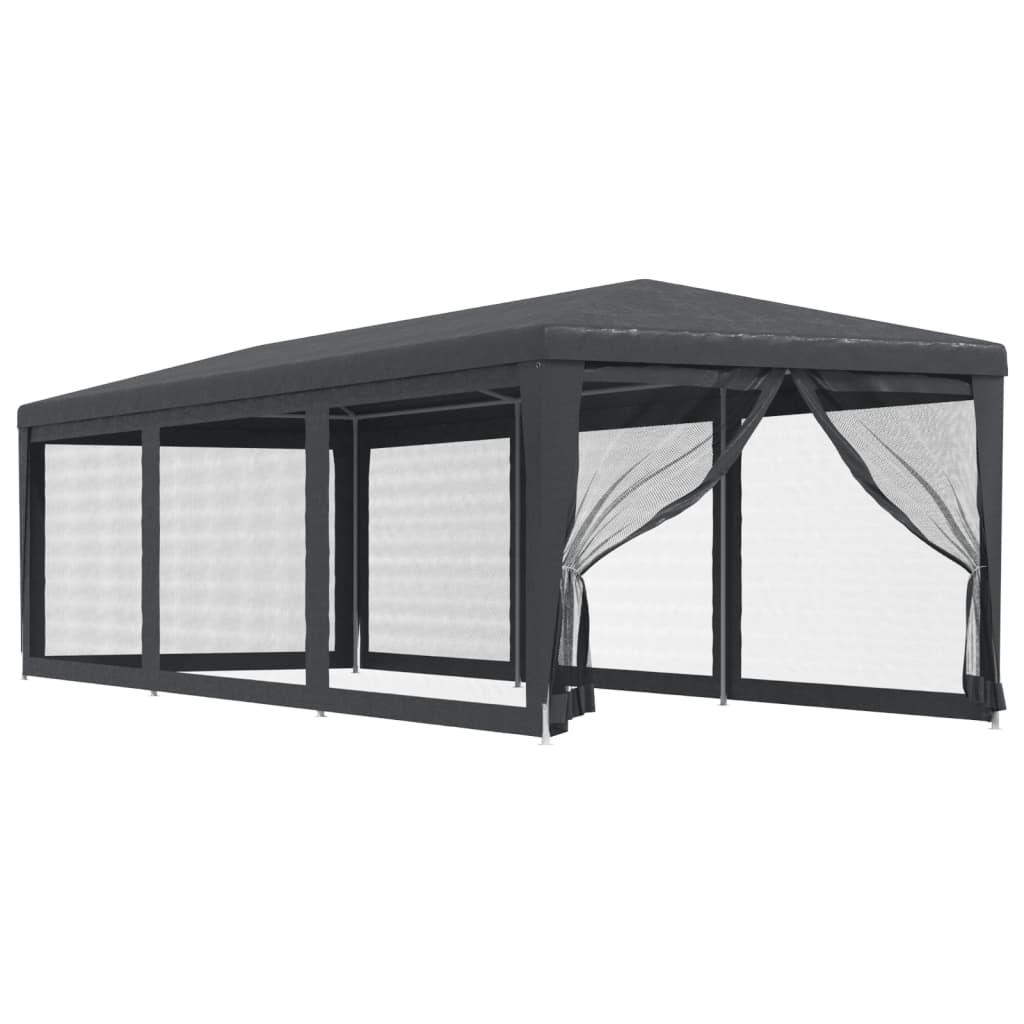Party Tent with 8 Mesh Side