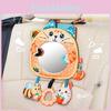 Cat Hug Baby Car Mirror With Tactile Exploration And Soothing Features For Newborns