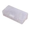 Clear Buckle Plastic Storage Box for Tools, Electronics, and Fishing Hooks