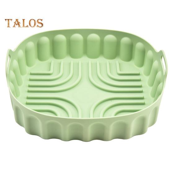 Frytkownice powietrzne Konstrukcja z rowkiem na patelnię Gotowanie Lekkie, trwałe Naczynie piekarnicze Frytkownice Wykładzina do garnków Artykuły domowe