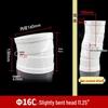 PVC Slightly Bent Elbow Offset Small Angle Drainage Joint Fittings (50-160 Specifications)