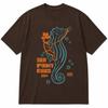 Sea Pony Rides Vintage Shirt – Retro Seahorse Graphic Tee, Coastal Beach Summer T-Shirt, Funny Ocean Aesthetic Unisex Tee