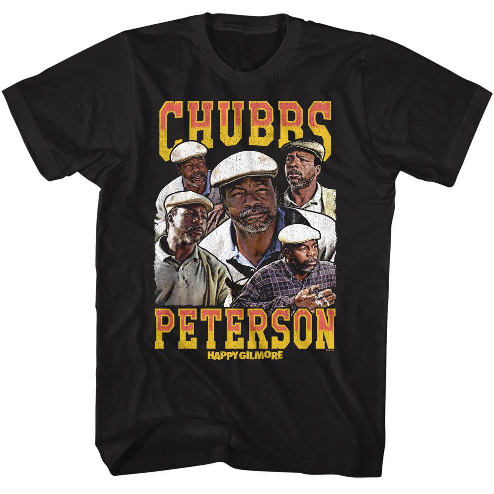 Happy Gilmore Golf Movie Chubbs Peterson Collage Men T-Shirt Adam Sandler XXXL