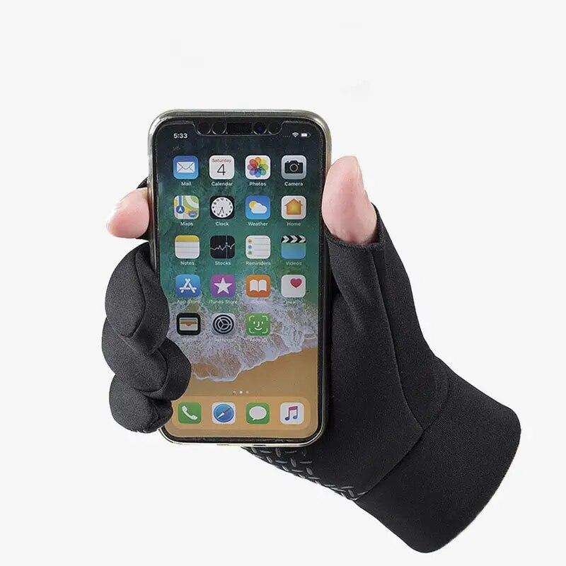 Anti Slip TouchScreen Ridding Gloves Lightweight Full Finger for Spring Summer Outdoor Mountain Biking Gloves Non Slip