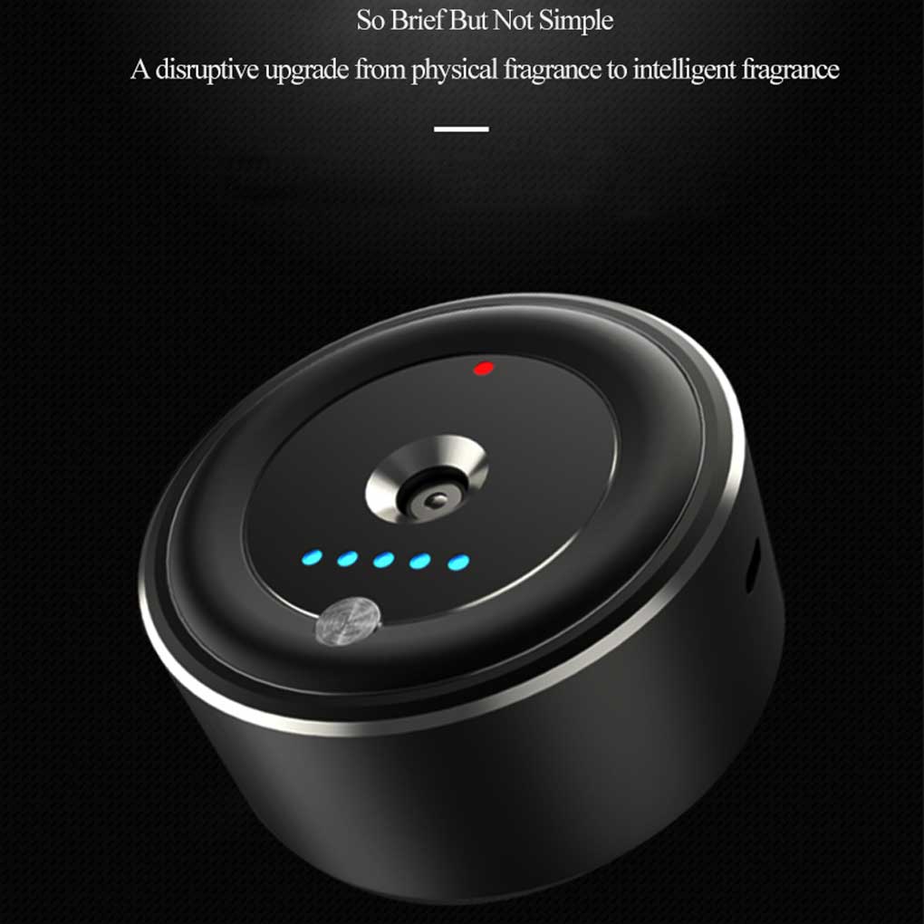 Difuzor de aromă cu ulei esențial pentru mașină automat universal, cu 5 trepte de viteză reglabile, odorizant de aer, mașină de parfumat