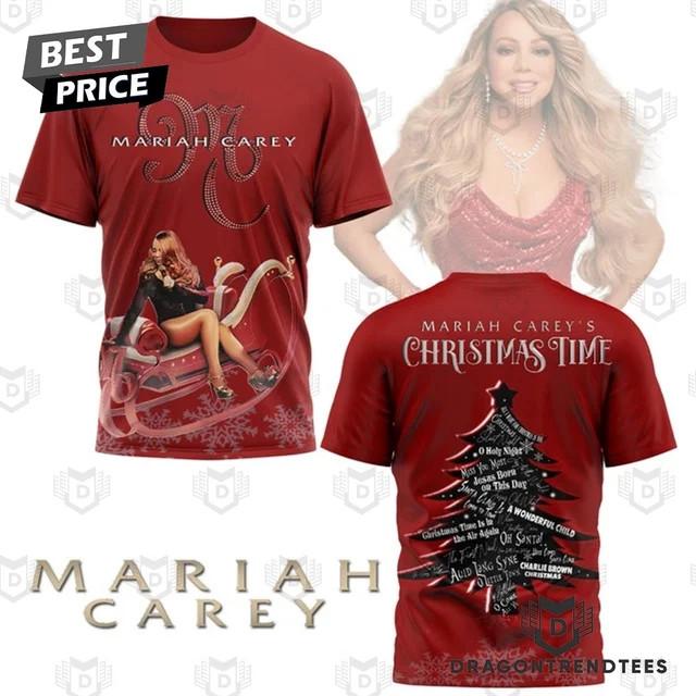 Mariah Carey All I Want For Christmas 3D T-shirt S to 5XL 2F1321 XXXXL