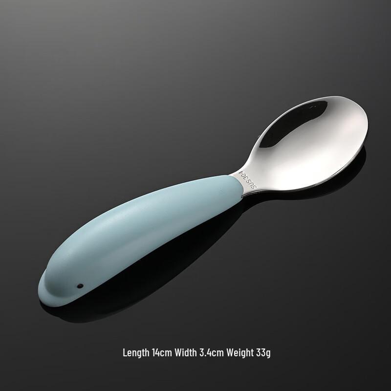 Qianxing 304 Stainless Steel Dolphin Kids Spoon and Fork Set