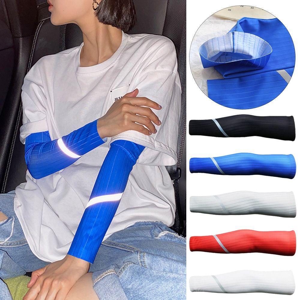 

UV Protection Ice Silk Arm Sleeve Ice Silk Riding Sleeve High-quality Cycling Sleeve