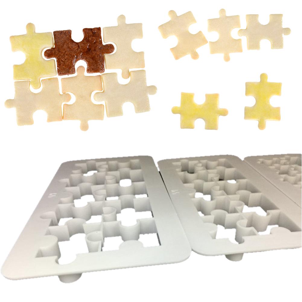 3pcs Square Geometric Cutters Fondant Cookie Cutter Geometry Cake Mold Fondant Mold Cake Decorating Tools Kitchen Baking