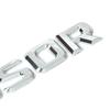 3D Chrome ABS Kompressor Letters Badge Emblem Rear Boot Sticker for Mercedes CLK SLK SL CLS ML GL A B C E S Class