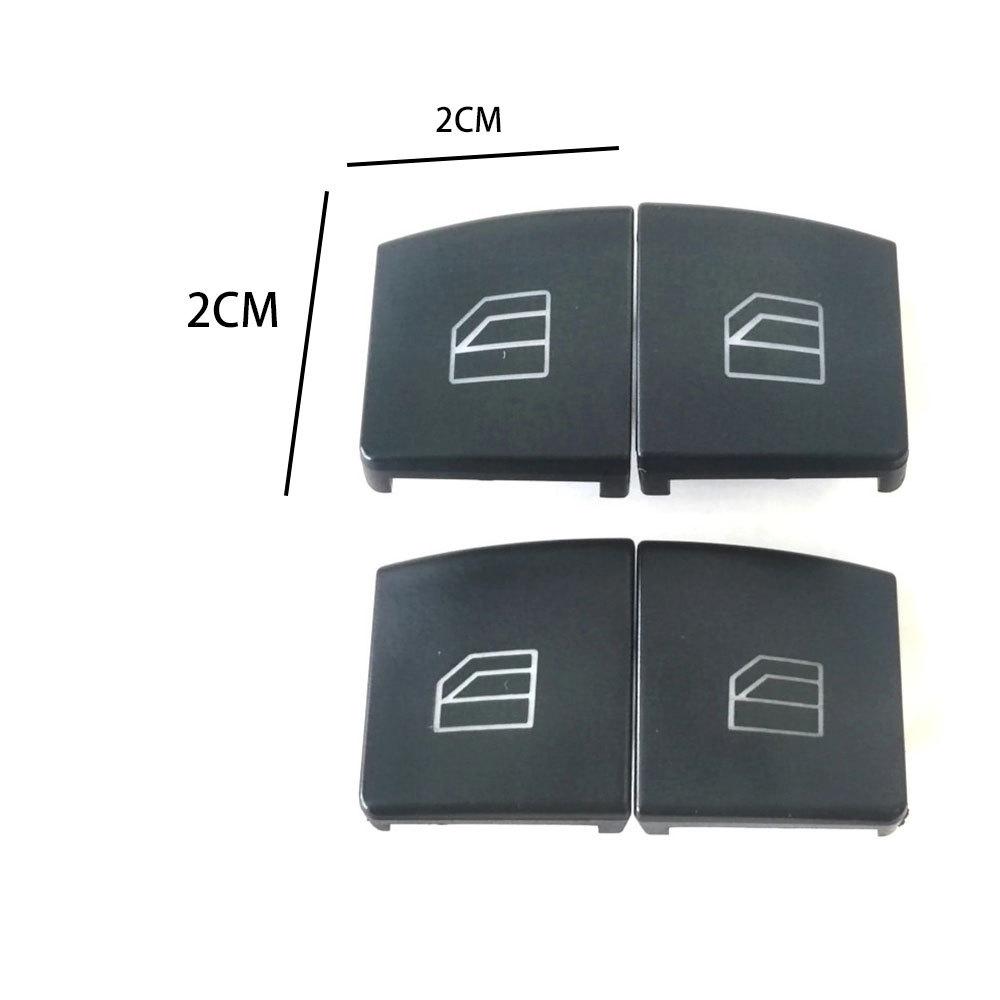

Mercedes-Benz E-Class W204 W166 Window Switch Button Cover Set (4-Piece) Neutral